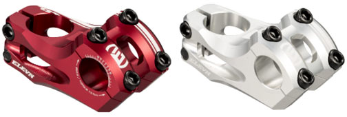 NEW ELEVN 22.2 PRO STEM CNC RED + SILVER