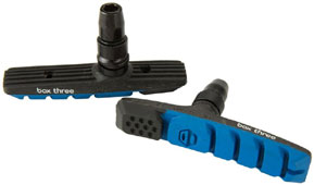 BOX 'THREE' AIR FLOW Brake Pads Blue