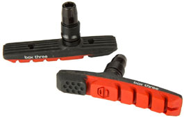 BOX 'THREE' AIR FLOW Brake Pads RED