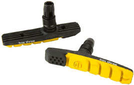 BOX 'THREE' AIR FLOW Brake Pads Yellow