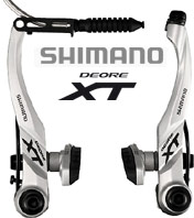 SHIMANO XT V-Brake T780 Black fr Felgen