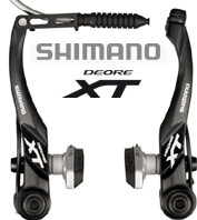 SHIMANO XT V-Brake T780 Black fr Felgen